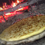 la pizza sotto ‘l foco - torta al testo - pizza Umbra - Umbrian flatbread